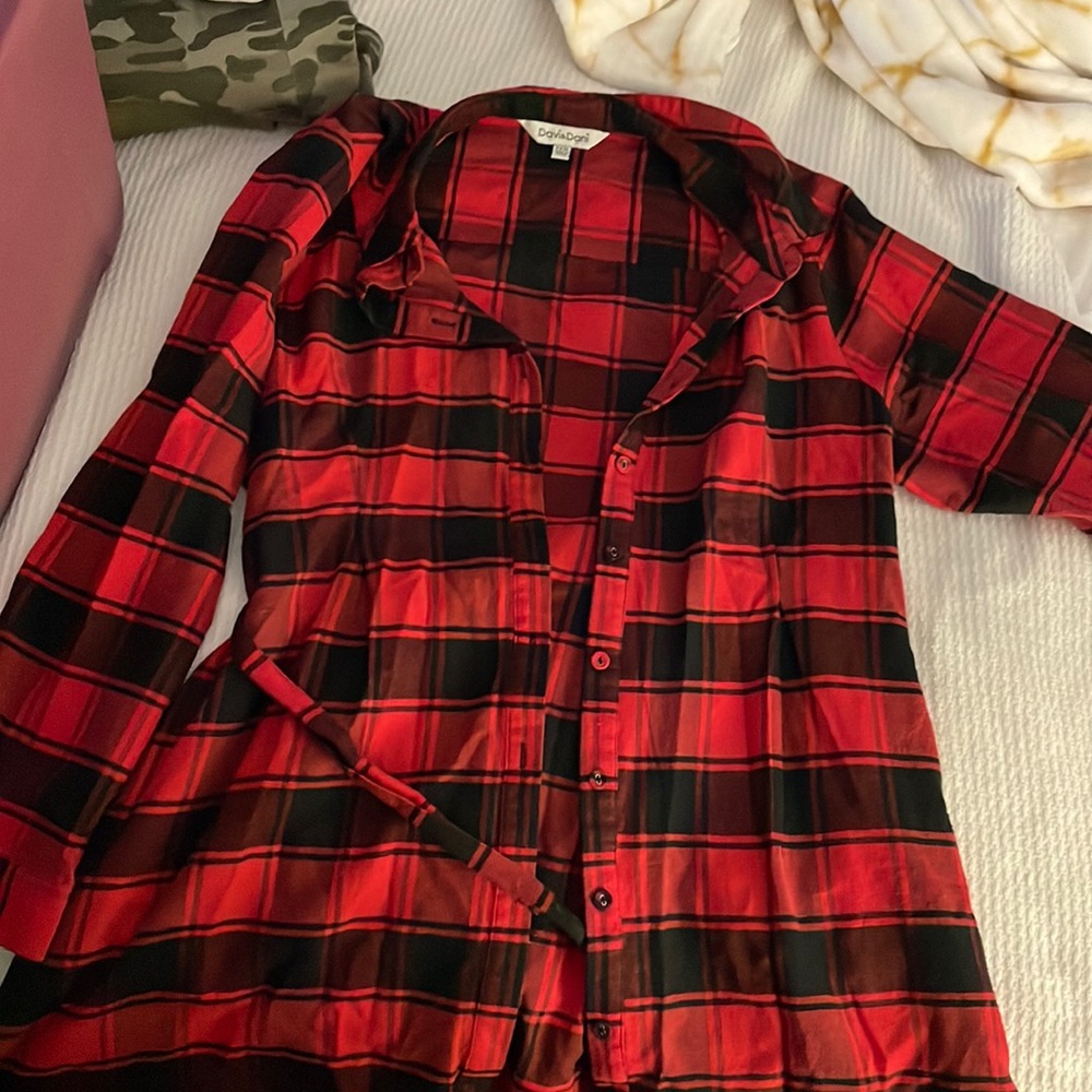 Plaid dress